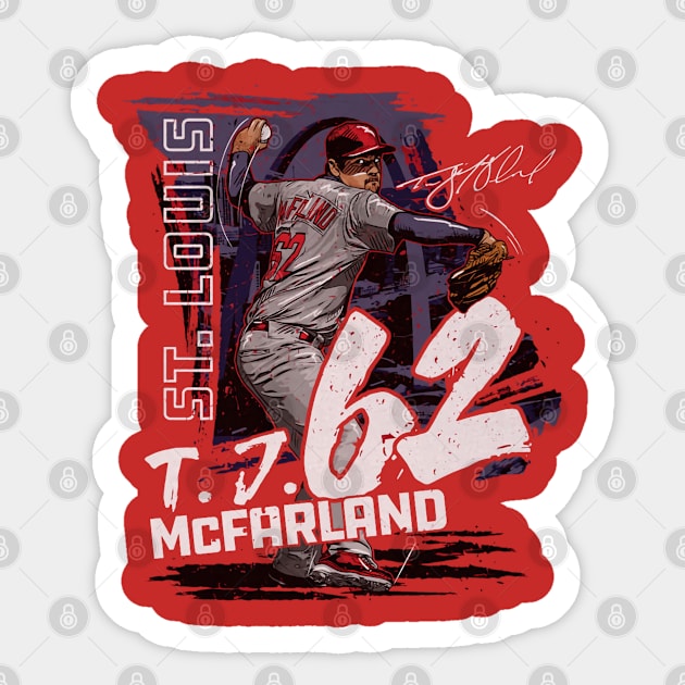 T.J. McFarland St. Louis State Sticker by Jesse Gorrell